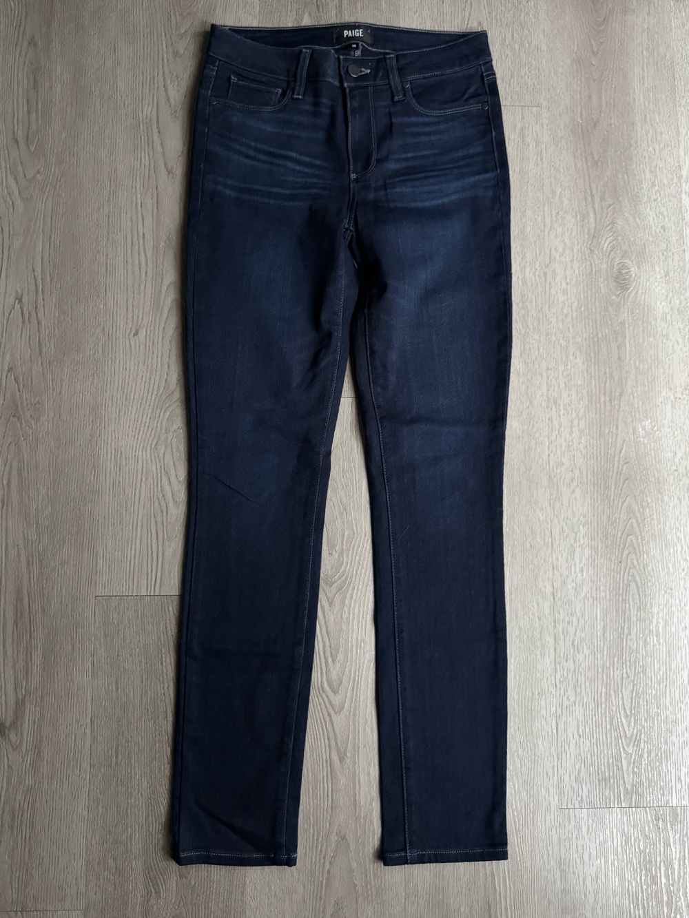 PAIGE Dark Wash Skyline Skinny Jeans
